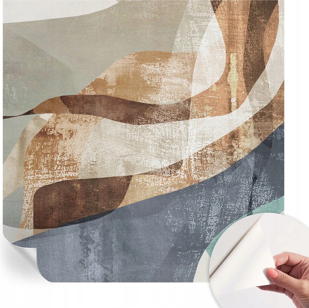 Fali fotótapéta Öntapadós a szobába Absztrakt kompozíció 250x250