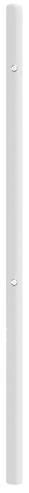 fehér fém fejtámla 160 cm