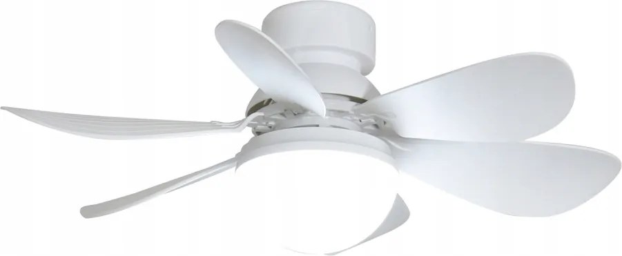 2IN1 Led Izzó 12W E27 Ventilátorral 52CM Ventilátor Mennyezeti Lámpa Távirányító