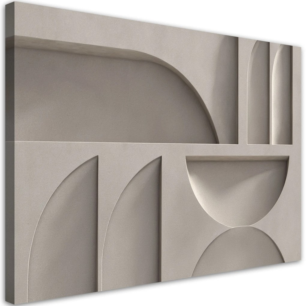 Gario Vászonkép Relief 3D absztrakció Méret: 120 x 80 cm