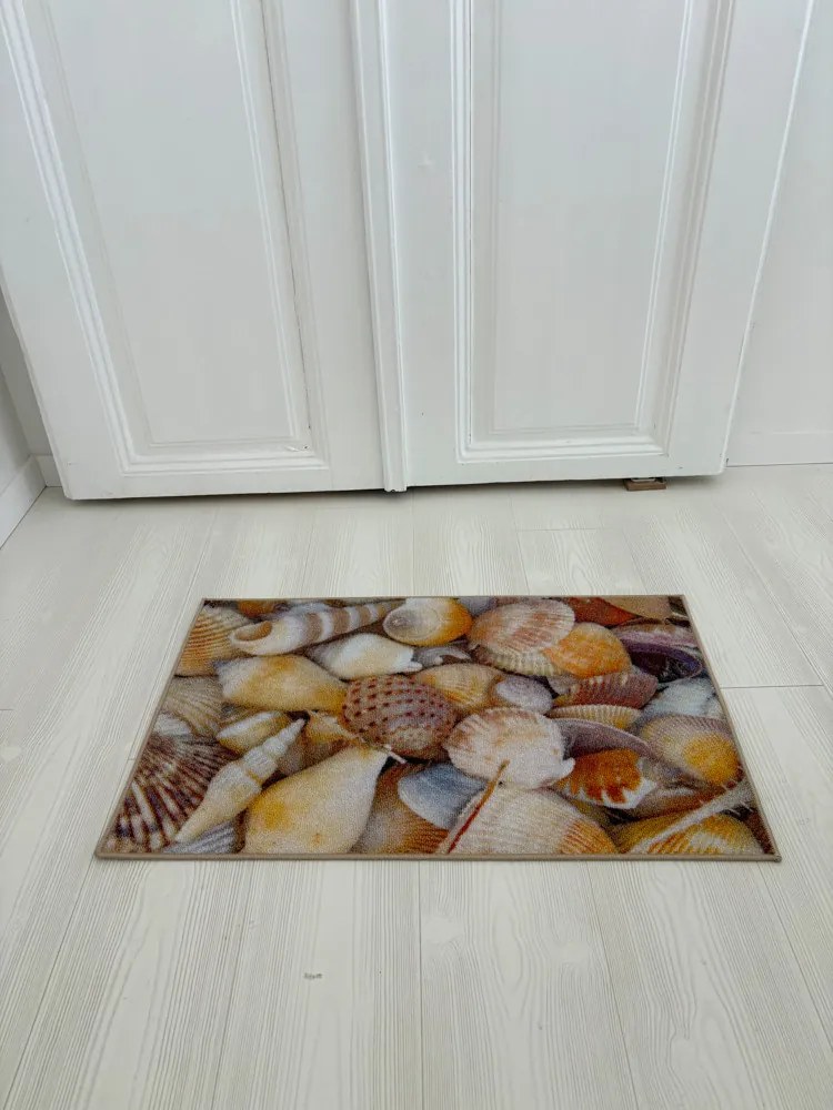 Kagyló mintás szennyfogó szőnyeg 50x80 cm