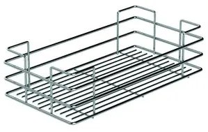 Konyhai fémrács, kamravasalat, 500mm, antracit, teljes kihúzású, csillapított záródás, 1880-2180mm, 6 kosár SIGE, Green Line 260