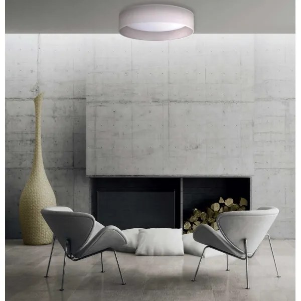 Duolla - LED Mennyezeti lámpa ROLLER LED/24W/230V átm. 45 cm világos szürke