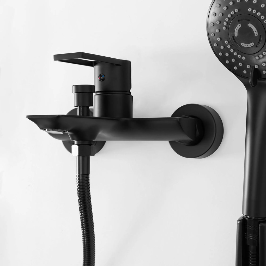 Fürdőkád csaptelep Flip Black