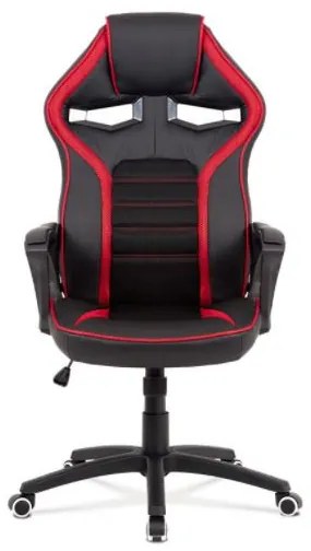 KA-G406 SCAUN ROȘU - NEGRU GAMER PIVOTANT