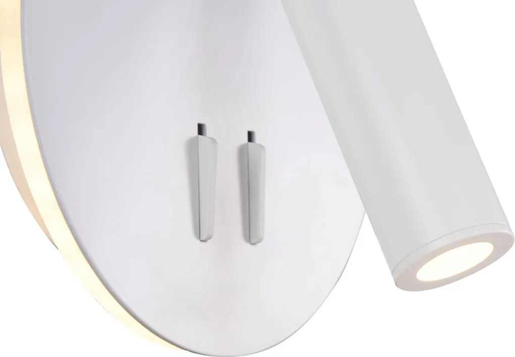 Maytoni IOS 176 C176-WL-01-6W-W Fali lámpa LED/540LM 540LM IP20