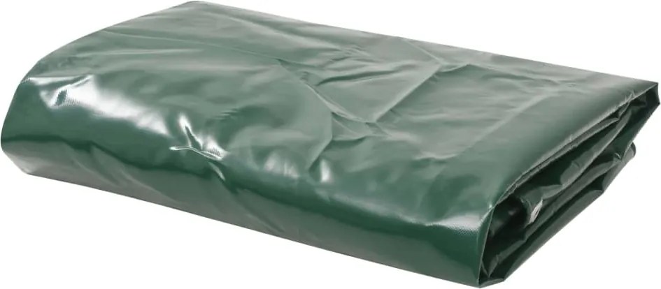 vidaXL zöld takaróponyva 650 g/m² 4 x 6 m