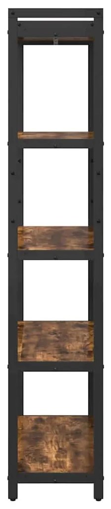 Könyvszekrény Füstölt tölgy 80 x 30 x 153 cm Faanyag