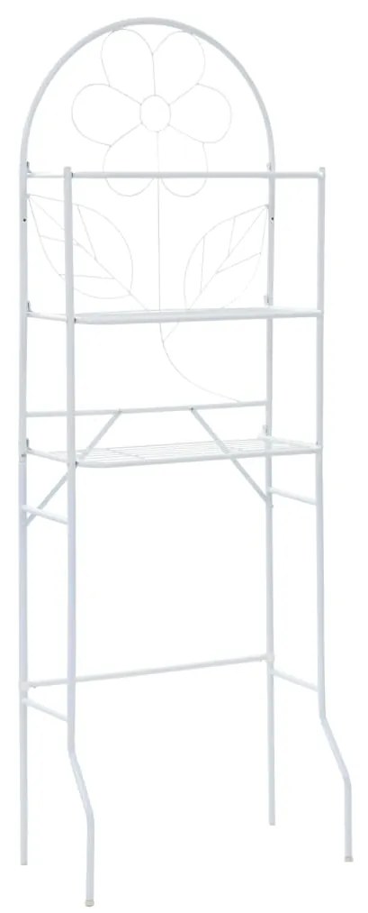 vidaXL fehér WC feletti tárolóállvány 60 x 33 x 174 cm