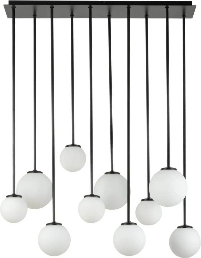 SIGMA LIGHTING 33491 TULIA Többágú Függesztett Lámpa Fehér, Fekete G9 IP20