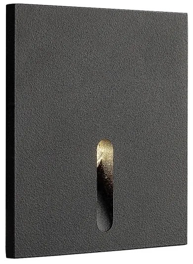 Rabalux 71169 - LED Kültéri lépcsőmegvilágító BOVEN LED/3W/230V IP54 fekete