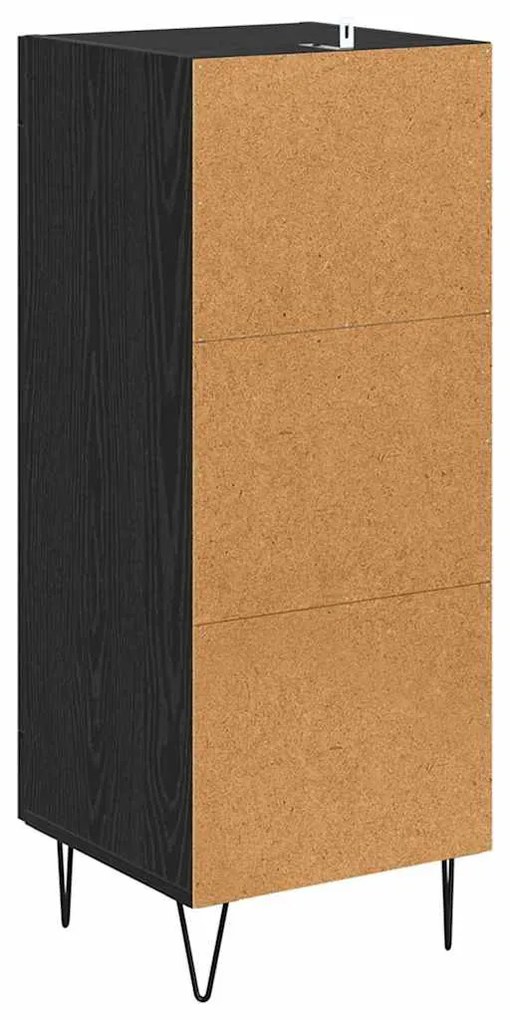 Széf Fekete tölgy 34,5 x 34 x 90 cm Műszaki fa és vas