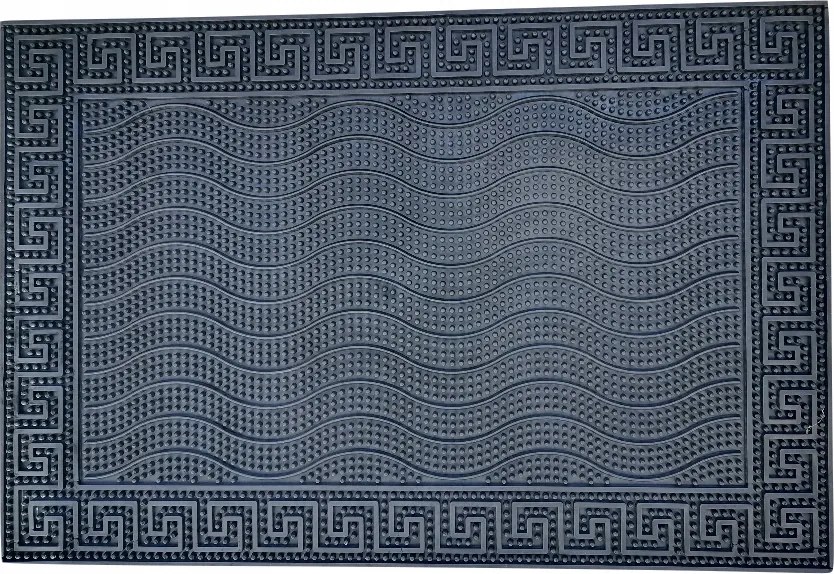 Lábtörlő gumi Görög Hullám Tüskékkel