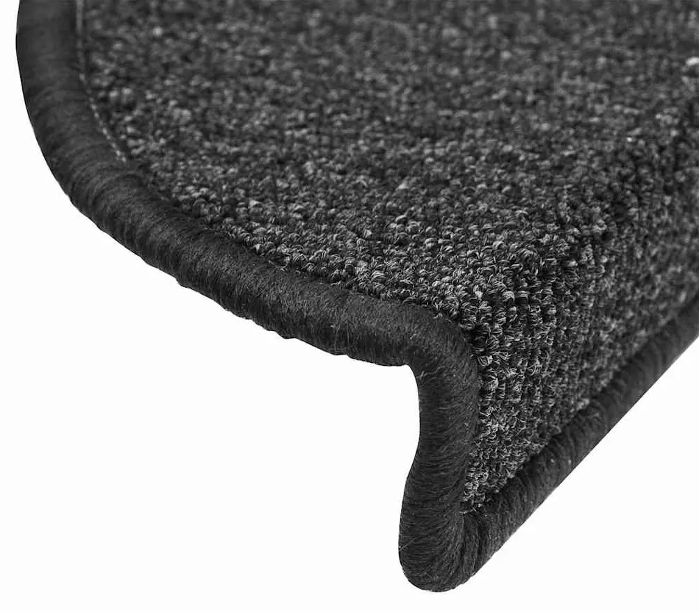 20 db antracitszürke lépcsőszőnyeg 56 x 17 x 3 cm