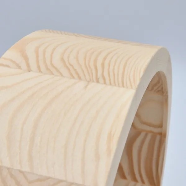 Fürdőszobai mennyezeti lámpa NATURAL 3xE27/15W/230V IP54 fenyő 37 cm