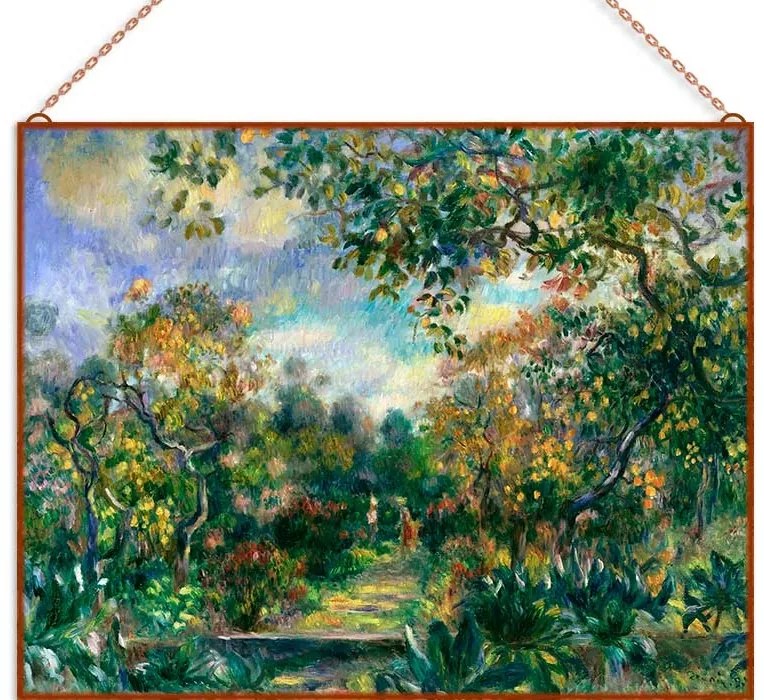 Renoir-Beaulieu üvegkép, falikép