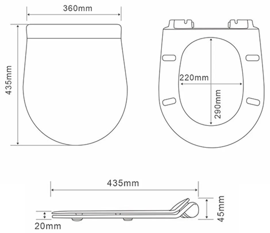 Ride fali, rimless WC soft close ülőkével