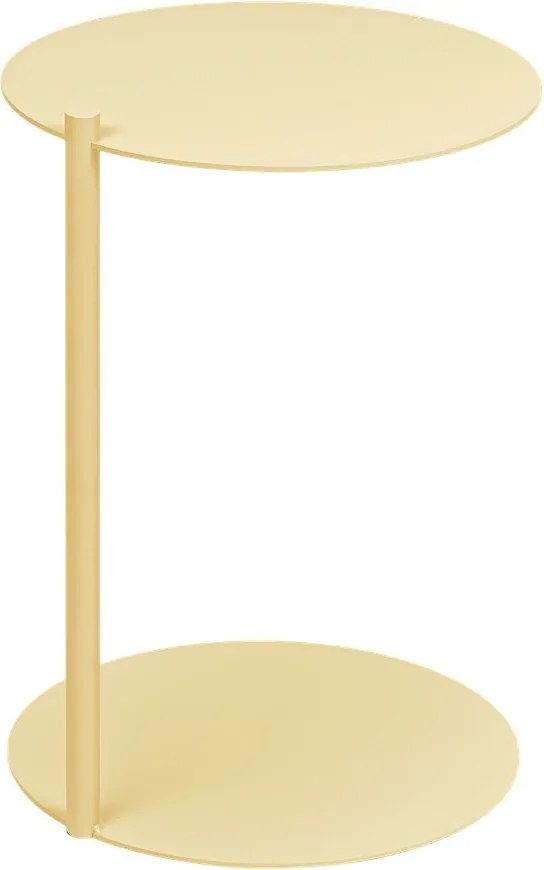 Acél kerek tárolóasztal 41x40 cm Ande – noo.ma