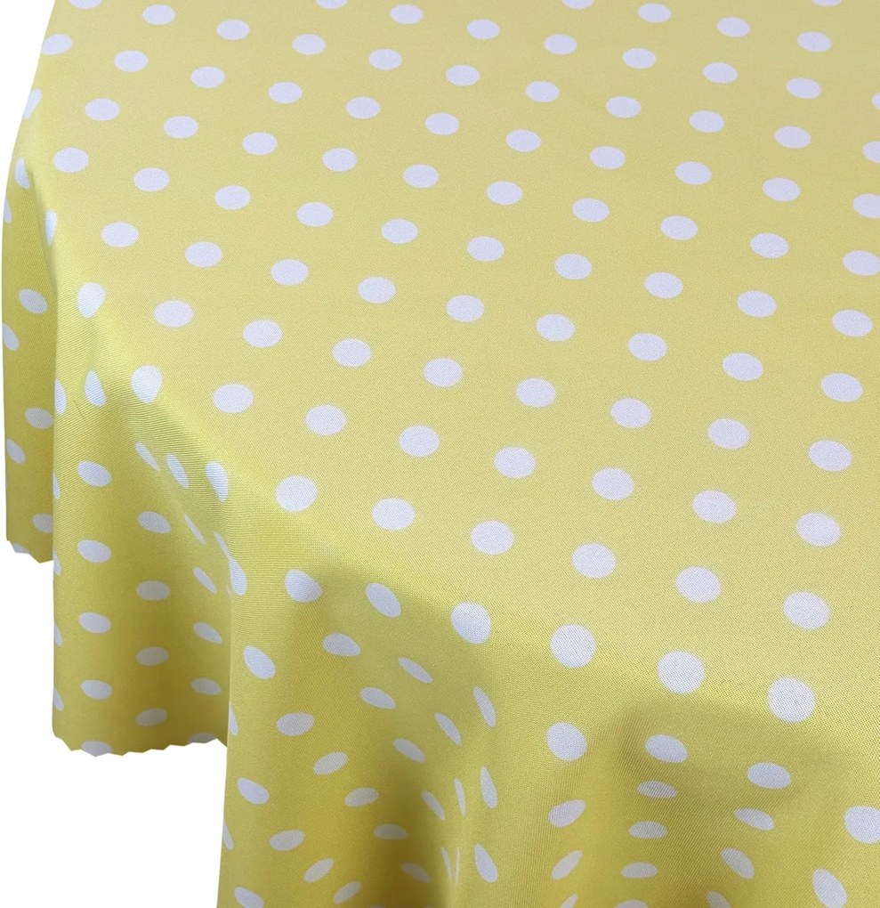 Abrosz Foltálló Pöttyös Sárga Kör Átmérő 80 cm