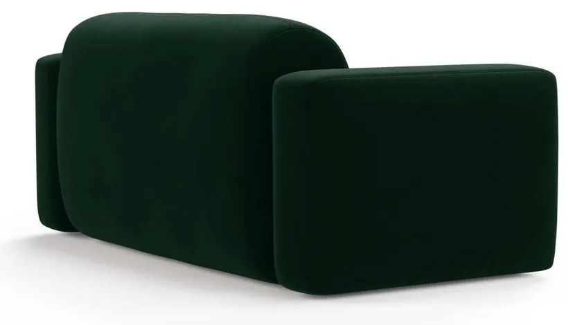 Sötétzöld bársony kanapé 180 cm Strino – Cosmopolitan Design