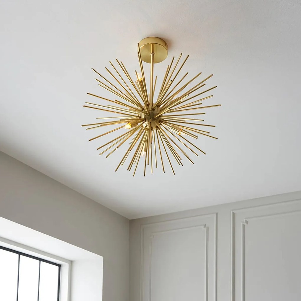 Endon glamour modern mennyezeti lámpa orta sárgaréz end98126