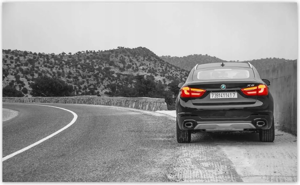Fotótapéta 416x254 Bmw fekete X6