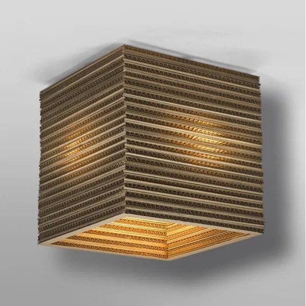 Ledvance - Mennyezeti lámpa DECOR CARDBOARD 1xE27/15W/230V 25x25 cm