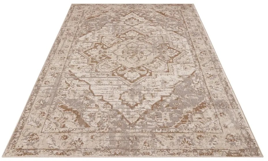 Bézs-krémszínű szőnyeg 200x280 cm Terrain Designer Sand – Hanse Home