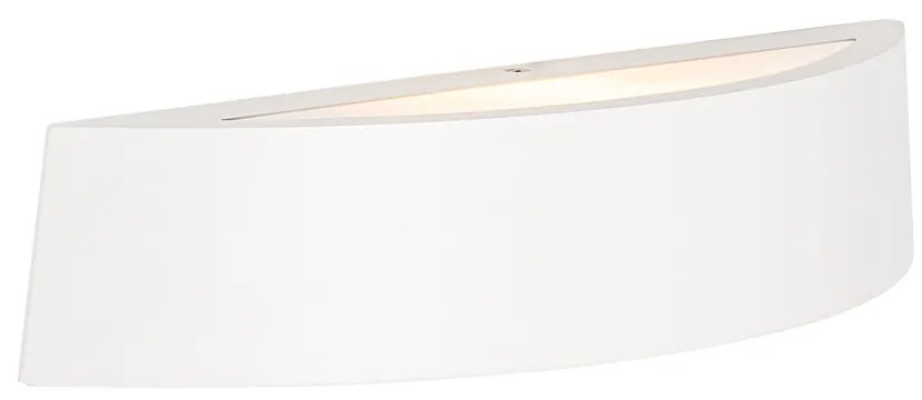 Modern kültéri fali lámpa fehér IP44 - Caz