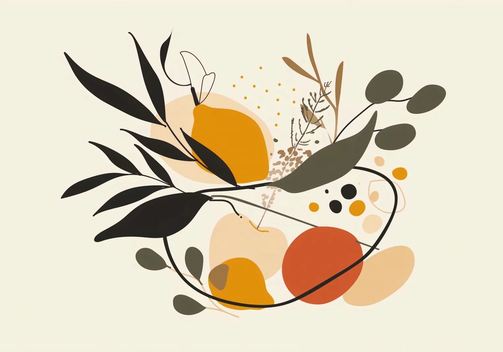 Poszter 66,5x46,5cm Botanikus örvény