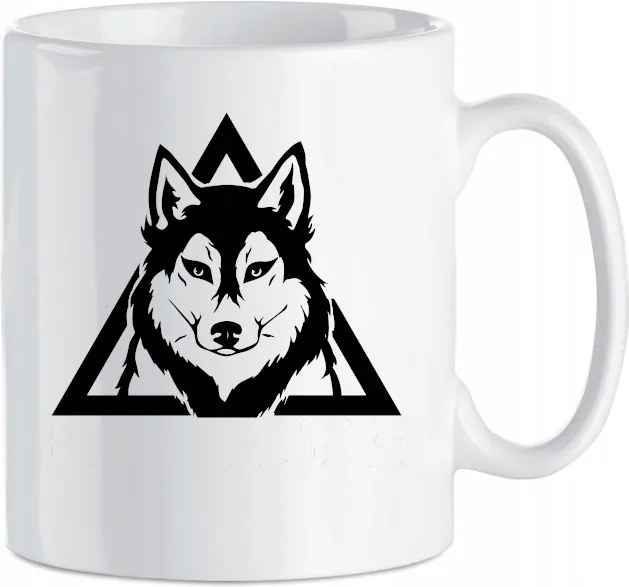 Husky Kutya mintás bögre Ajándék 330 ml