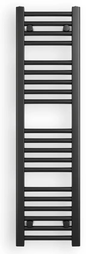 Törölközőszárító radiátor 30 x 110 cm - Nero Italia (szürke) (im)