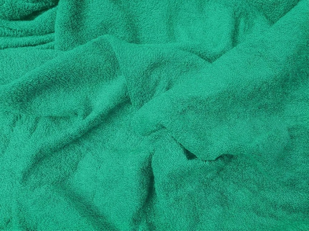 Frottír gumis lepedő gyerekágyba PREMIUM 60x120 cm mentás