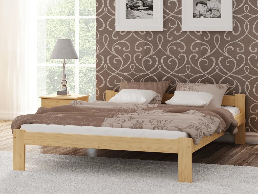 Fa ágy 120x200 Isao VitBed fenyő