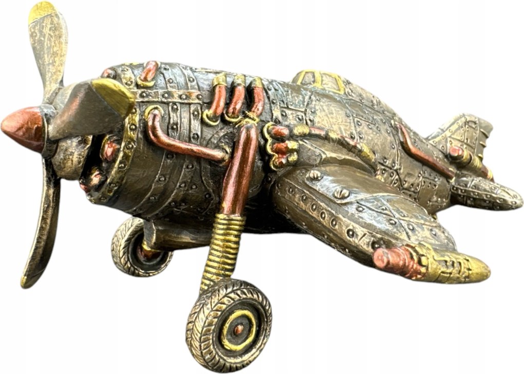 szobor figura Stemapunk Repülőgép Veronese WU77304A4) ajándék