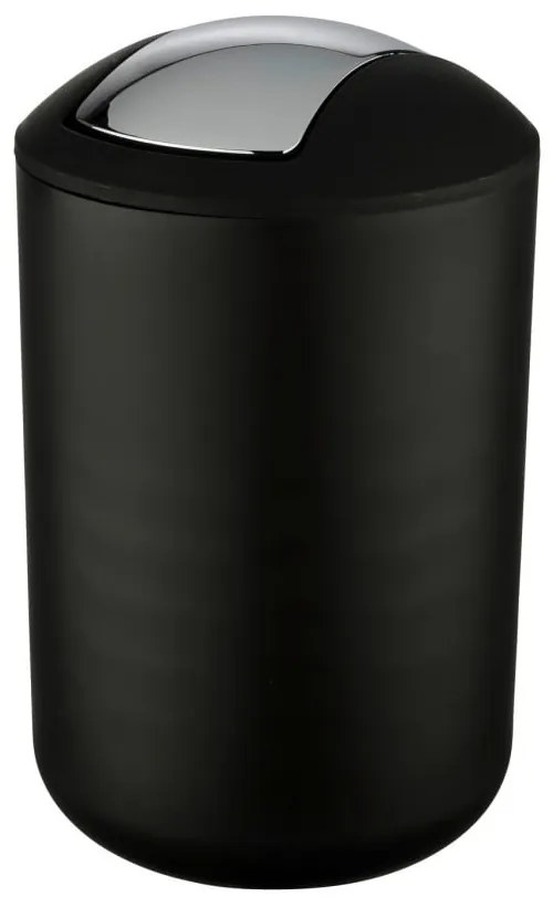 Brasil L fekete szemetes, magasság 31 cm - Wenko
