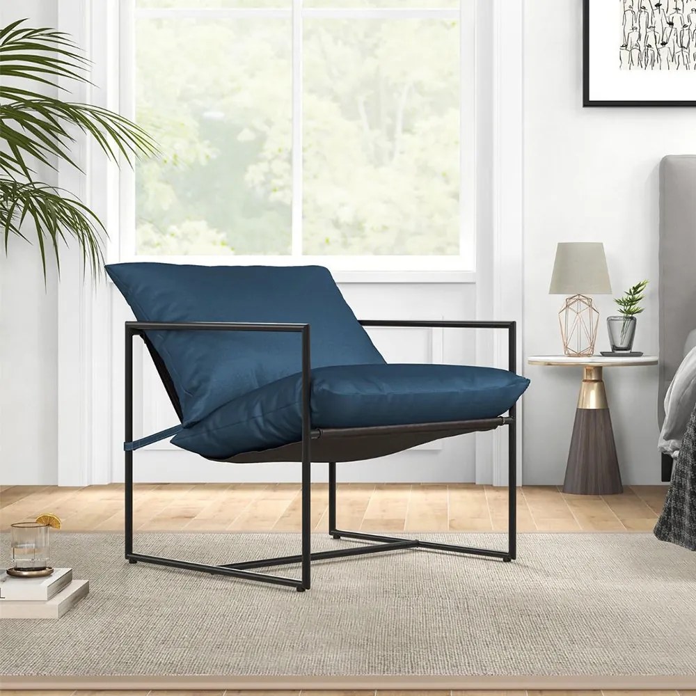 Fémvázas szék párnával 2db