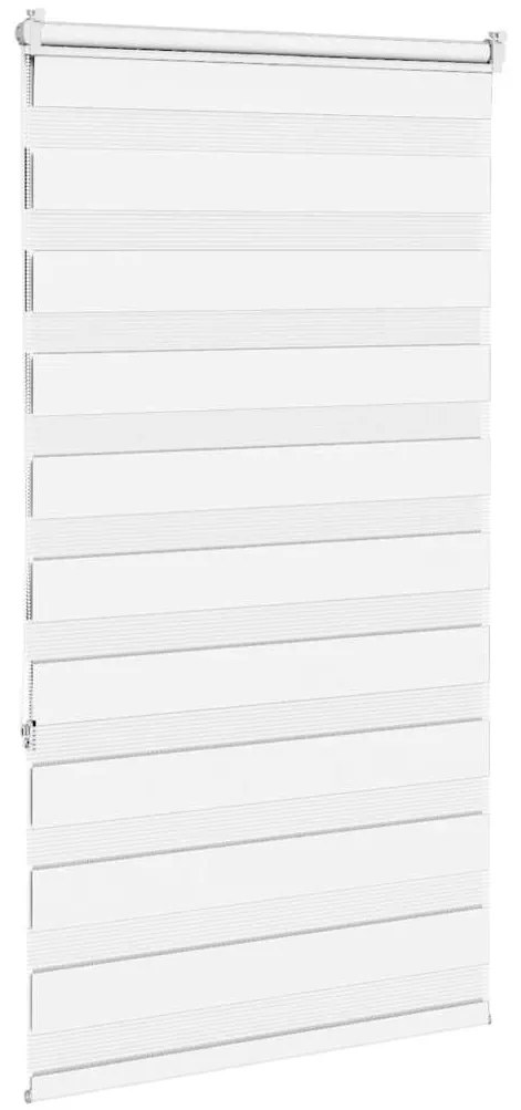 zebrafüggönnyel fehér szövetszélesség 85,9 cm poliészter