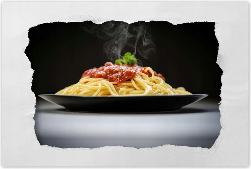 Poszter 60x40 Olasz spagetti szósszal
