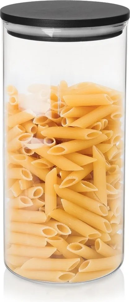 Konyhai Üvegtartály Ömlesztett Tároláshoz FEDÉLLEL980ML