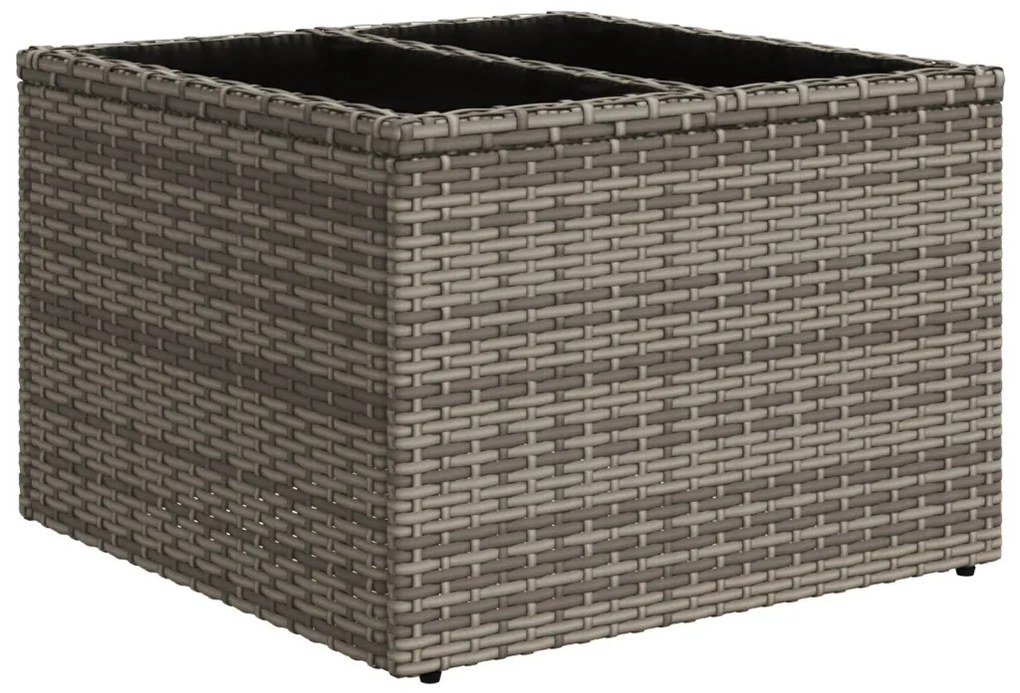 Kerti Kanapé Szett párnával 6 pcs Szürke 55 x 55 x 37 cm