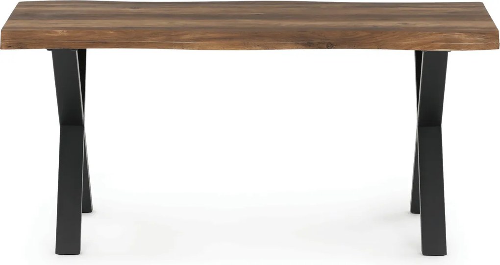 CT-F4312 OLW natúr MDF dohányzóasztal 60 × 120 cm