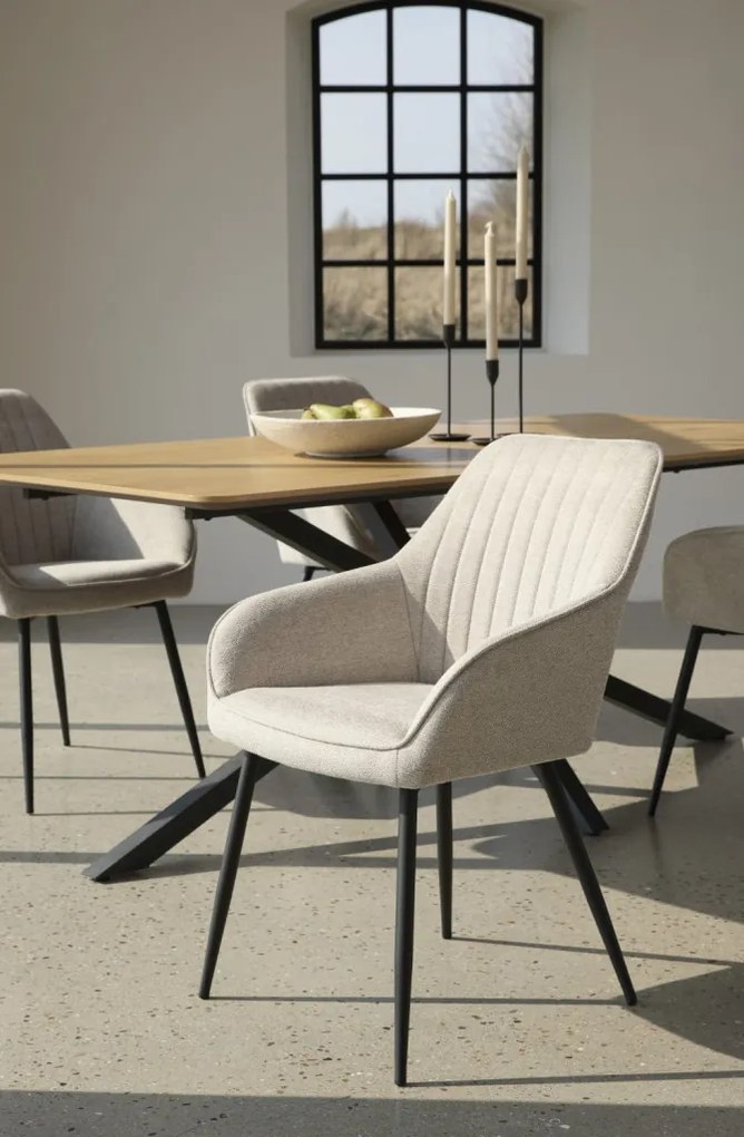 Nolan karfás design szék