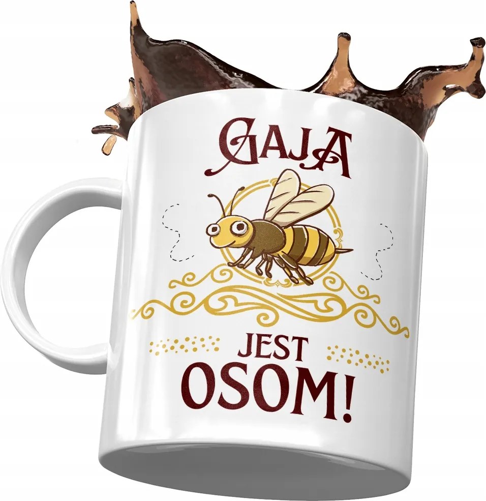 Bögre Gaia Feleség Barátnő Ajándék Nyomtatott Fotóval