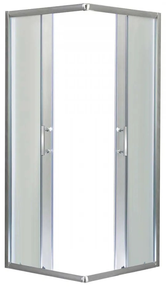 Spirit Matt 80x80 cm szögletes zuhanykabin, zuhanytálca nélkül