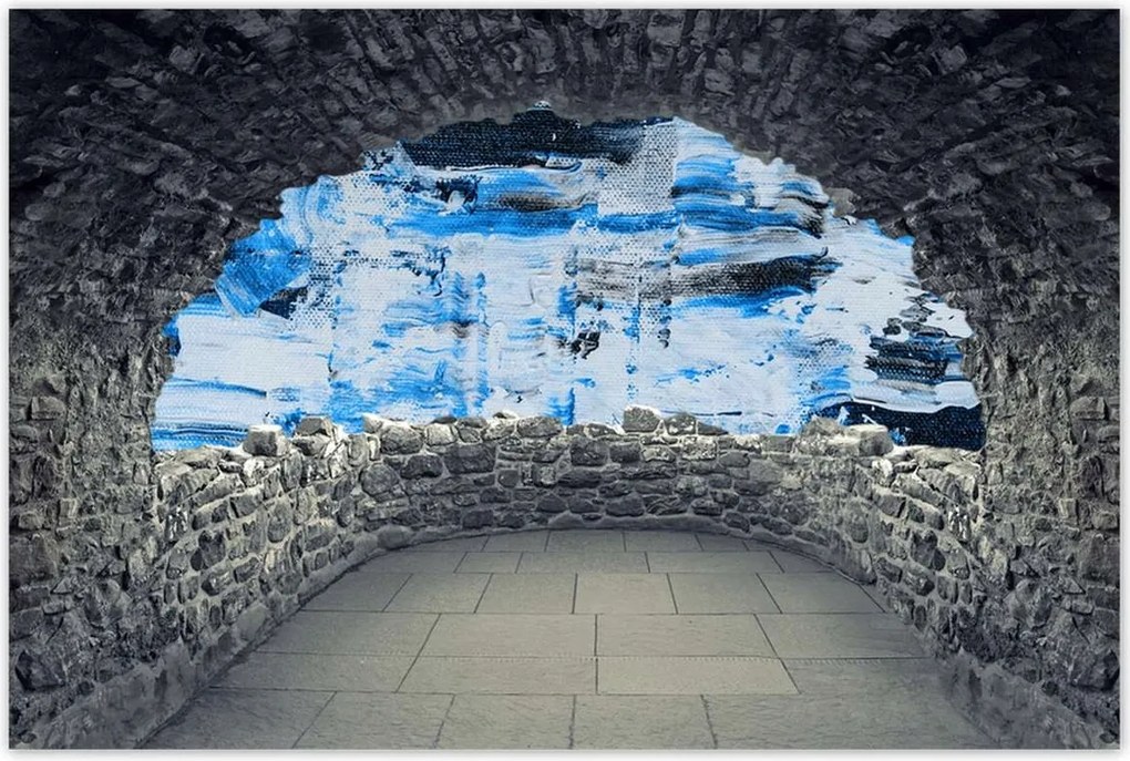 Poszterek 120x80 Absztrakt Classic Blue