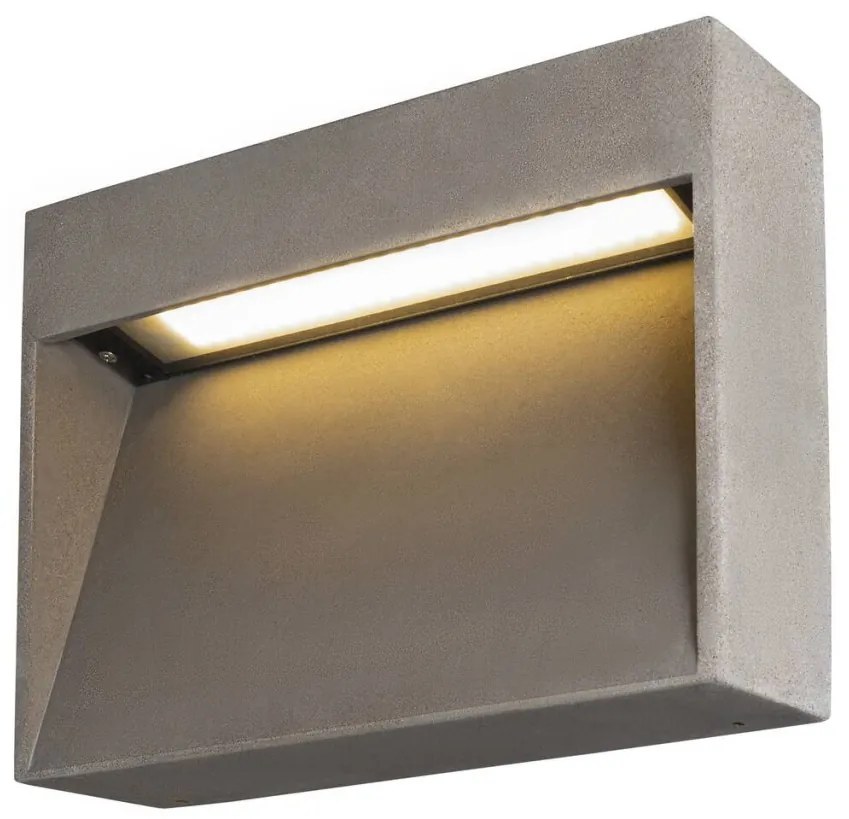 SLV 1006404 CONCRETO Modern Kültéri Fali Lámpa Szürke LED IP65