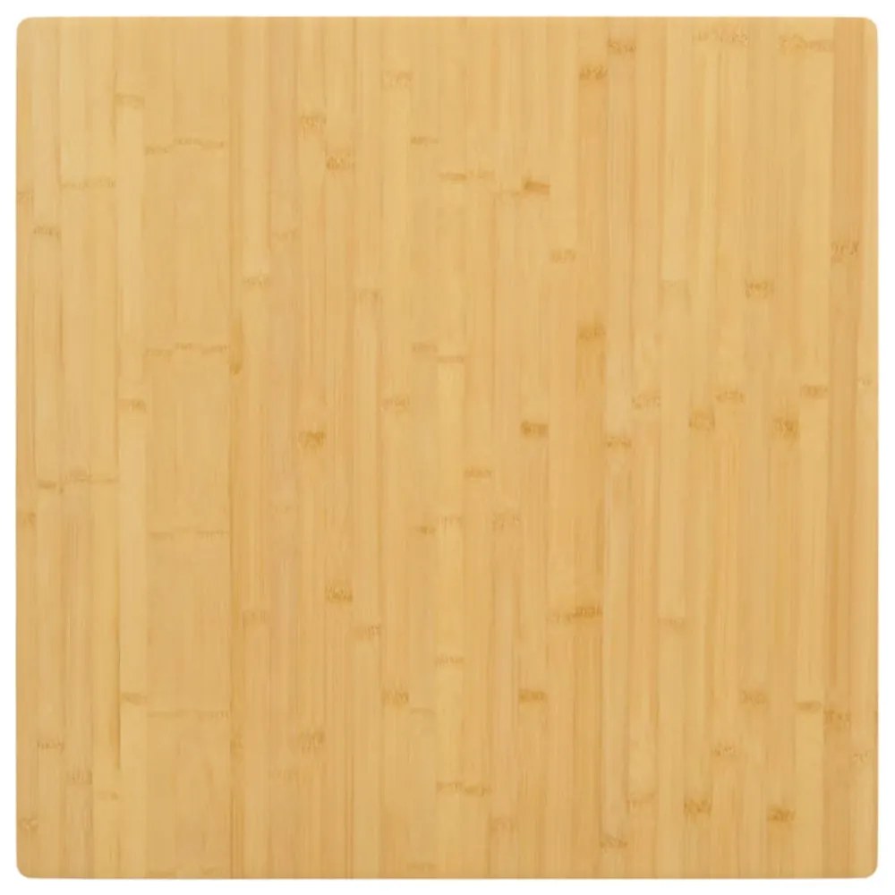 bambusz asztallap 80 x 80 x 1,5 cm