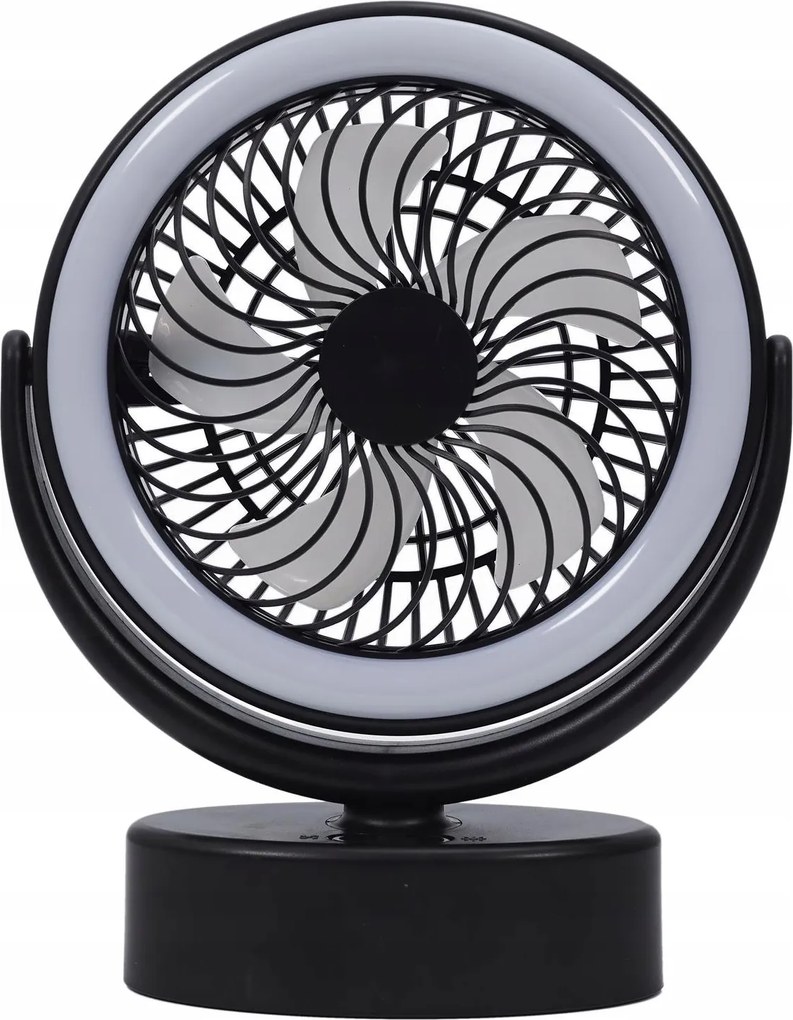 Cmp VE6066 Függesztett ventilátor Led világítással Usb, fekete