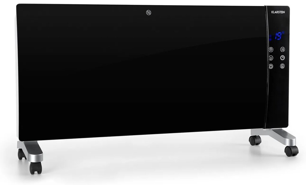 Klarstein Lindholm, konvektor, termosztát, időzítő, 2000 W